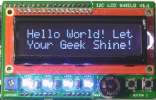 LCD I2C Shield